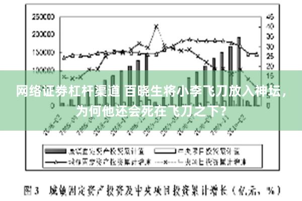 网络证劵杠杆渠道 百晓生将小李飞刀放入神坛，为何他还会死在飞刀之下？