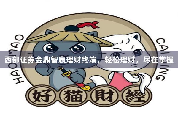 西部证券金鼎智赢理财终端，轻松理财，尽在掌握