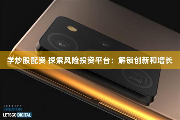 学炒股配资 探索风险投资平台：解锁创新和增长