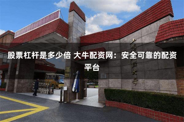 股票杠杆是多少倍 大牛配资网：安全可靠的配资平台