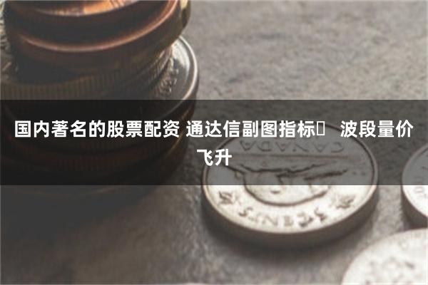 国内著名的股票配资 通达信副图指标​ 波段量价飞升