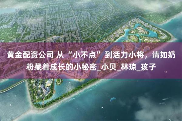 黄金配资公司 从 “小不点” 到活力小将，清如奶粉藏着成长的小秘密_小贝_林琼_孩子