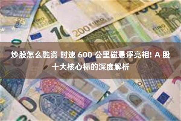 炒股怎么融资 时速 600 公里磁悬浮亮相! A 股十大核心标的深度解析