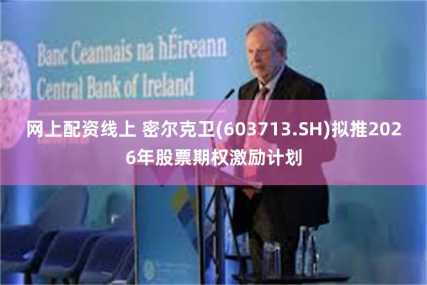 网上配资线上 密尔克卫(603713.SH)拟推2026年股票期权激励计划