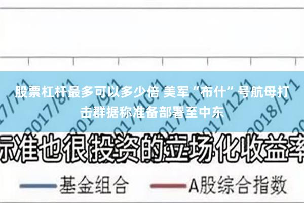 股票杠杆最多可以多少倍 美军“布什”号航母打击群据称准备部署至中东