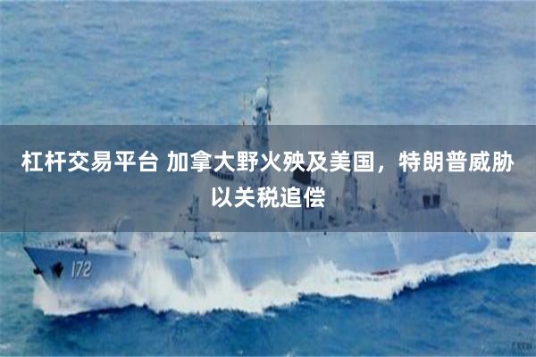 杠杆交易平台 加拿大野火殃及美国，特朗普威胁以关税追偿