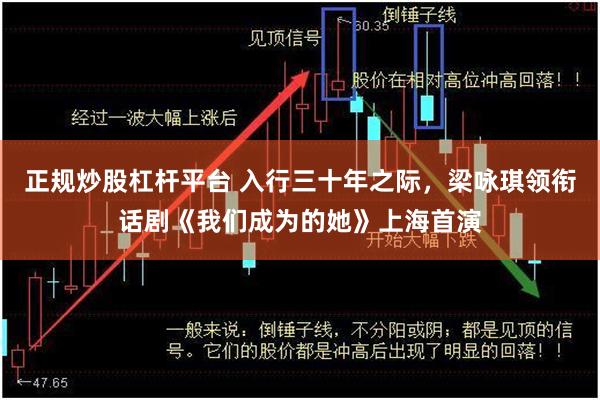 正规炒股杠杆平台 入行三十年之际，梁咏琪领衔话剧《我们成为的她》上海首演