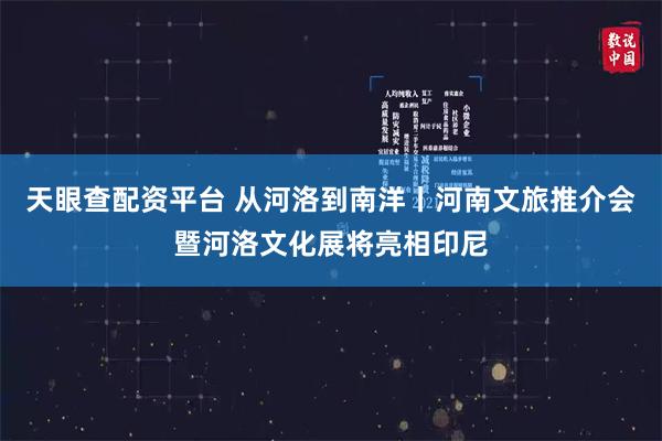 天眼查配资平台 从河洛到南洋丨河南文旅推介会暨河洛文化展将亮相印尼